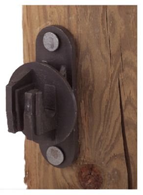 DARE PRODUCTS SNUG-HTN 831960 Wood Post Insulator (25 Pack), Black