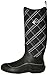 Muck Boot Women's Hale Snow Boot, Black/Gray Plaid, 9 M US