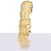 AGPtek 33 inch Heat Resistant Curly Wavy Long Cosplay Halloween Wigs for Women Kids- Light Gold