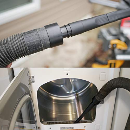 Universal Vacuum Hose Attachments Kit Reducer 5 Adapters 1 1/16 to 1 3/