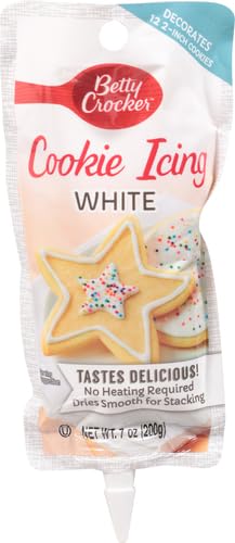 BETTY CROCKER COOKIE ICING, WHITE, 7 OZ