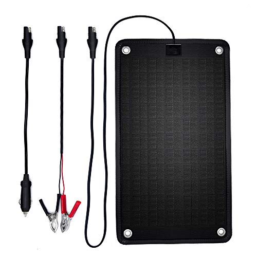 PowerEZ 24Volt 10 Watts Solar Battery Charger for Trolling Motor ,Boat
