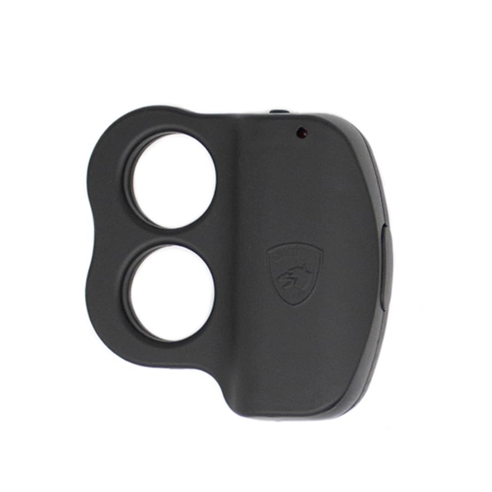 Photo 1 of Guard Dog Security Stun Gun with LED Flashlight, Rechargeable Self Defense with Rubberized Finish, Lightweight and Compact for Women, Men (Black)