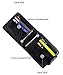 POPUCT New Men's US Dollar Bill Money Bifold Wallet(Black-large)