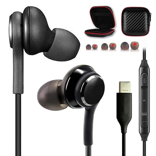 Headphones Galaxy Earbuds for Samsung usbc Earphones USB c with