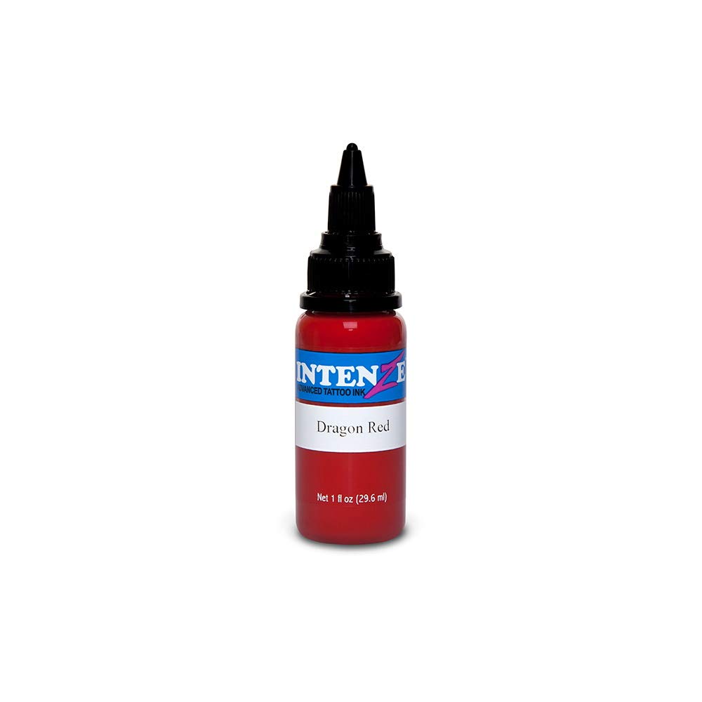 Intenze Tattoo Ink Dragon Red 1oz Bottle Beauty