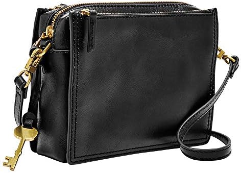 fossil campbell crossbody black