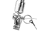 MSC Bimini Top Stainless Steel Angled Deck Hinge with Removable Pin,1EA