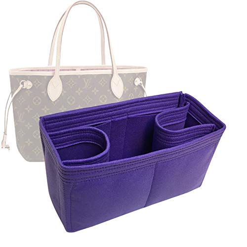 Zoomoni LV Neverfull PM Purse Organizer Insert - Premium Felt (10 Colors)