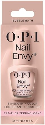OPI Nail Envy Bubble Bath Nail Polish | Nail Strengthener 15ml Vegan view 7