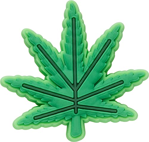 Crocs Jibbitz Chill Shoe Charms | Jibbitz for Crocs, Hemp Leaf, Small