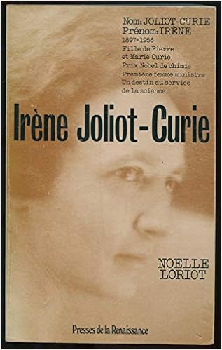couverture de : Ir&egrave;ne Joliot-Curie