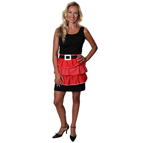 Mrs. Santa Ruffle Apron, Small