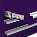 Viper Tool Storage V2605PUR 26-Inch 5-Drawer 18G Steel Rolling Cabinet, Purple