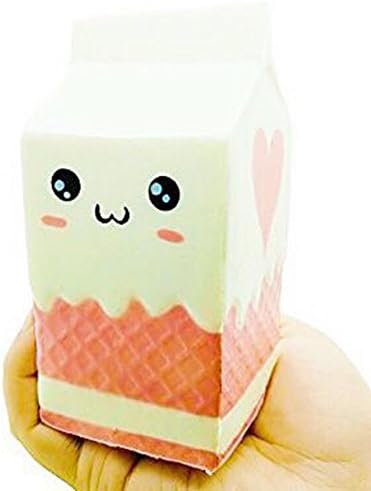 milk bottle squishies Release Stress Slow Rising Toy kawaii Soft Squishy by Originnt
