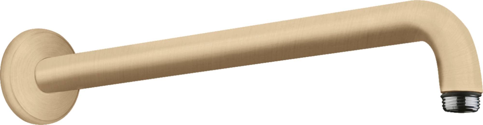 hansgrohe Shower Arm 389 mm, Brushed Bronze