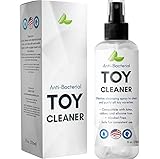 Silicon Toy Cleaner Water Based Anti-Bacterial Anti-Microbial Disinfectant Spray for Toys and Games Alcohol Free Paraben Free Cruelty Free Hypoallergenic Hygienic Cleaning Product for Sensitive Skin