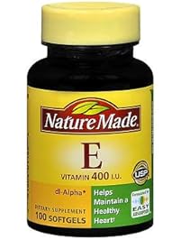 Nature Made Vitamin E 400 I.U. Softgels 100 ea