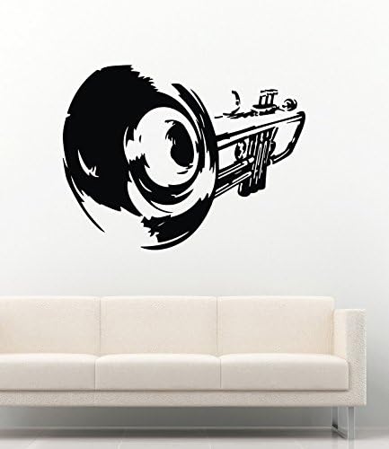 Amazon Com Music Instruments Trumpet Wall Decals Decor Stickers