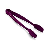 KitchenAid Nylon Tongs, Black Cherry Purple