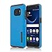 Incipio Hard Shell Case with Impact-Absorbing Core Shock-Absorbing Impact-Resistant Dual-Layer Cover Replacement for Samsung Galaxy S7 - Blue/Gray