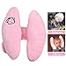 Angzhili Baby Car Seat Head Support Stroller Safety Pillow,Baby Adjustable Toddler Headrest for Car Seat, Banana U-Shape Children Travel Headrest Head Protection Pillow(Pink)