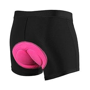 GITVIENAR Fietsonderbroek voor dames, met zitkussen, zweetabsorberend, ademende fietsbroek voor vrouwen, elastisch…