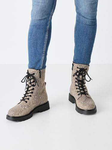 Damen Stiefel Leder beige 36