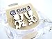 Hatch Man Psychopathic Silver Tone Stud Hip Hop Bling Earrings