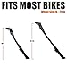BV Adjustable Bicycle Bike Kickstand with Concealed Spring-Loaded Latch, for 24-29 Inch Bicycles