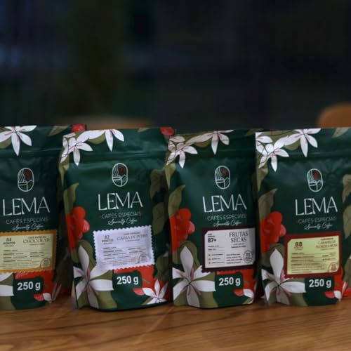 Lema Café Especial | Calda de Pudim | Café Moído | 100% Arábica | 80+ Pontos | Torra Média | Notas de Caramelo, Rapadura, Frutas Cítricas e Chocolate | 250g