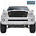 EAG Replacement Grille Black Stainless Steel Wire Mesh with ABS Shell Fit for 05-11 Toyota Tacoma