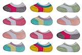 Deluxe Liner No Show Low Cut Cotton Athetic Flats Socks For Kids Girls