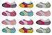 Deluxe Liner No Show Low Cut Cotton Athetic Flats Socks For Kids Girls