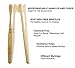Soft Bristles BPA Free Bamboo Toothbrushes and Cases, Natural Biodegradable, eco-friendly, with travel holders, set of 2 handmade gift set