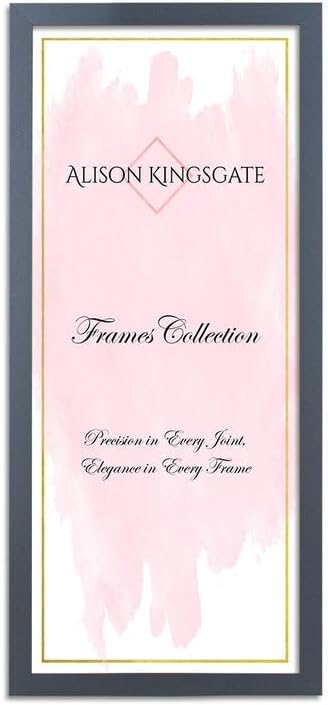 Alison Kingsgate Sleek 16x8 Picture Frame Engineered Wood Dark Grey