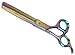 Sharf Gold Touch Pet Shears, 6.5' 42-Tooth Rainbow Thinning Shear for Dogs, 440c Japanese Stainless Steal Dog Thinning Shears