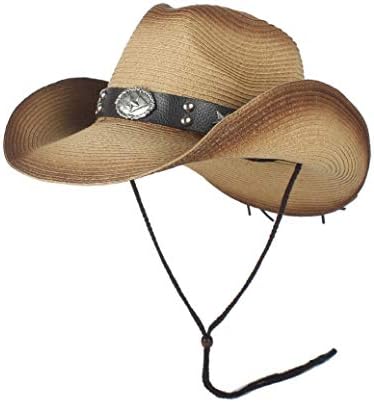 Fashion Men Summer Straw Cowgirl Party 