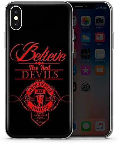Manchester United Logo Football Rashford De Gea Lingard Alexis Design Phone Case for iPhone 5/5S/SE, 6/6s, 6+/6s+, 7/8, 7+/8+, X, Xs, Xs Max, XR