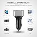 Capshi (Upgrade) Car Charger, 63W USB Type-C PD Car Charger Adapter with Quick Charge 3.0 Dual Port Compatible Galaxy Note 10,MacBook Pro, S8 S10, Google Pixel 3 XL, iPhoneXs XR X, iPad Pro Air Mini