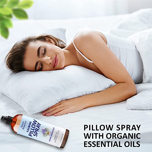 Calming Pillow Spray 8 floz Pure, Natural Essential Oils Cedarwood