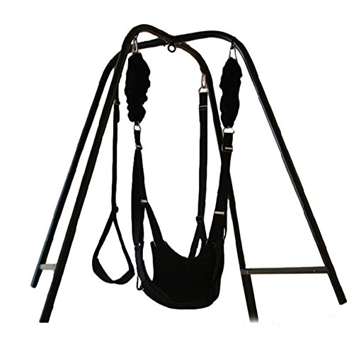 Sex Swing Stand with Wrist Restraints Clamp Belt for Couples,Swing for Yoga,Plus a Sex Door Swing