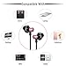 DolTech Earbuds in Ear Headphones with Mic Memory Foam Stereo Bass Earphones in Line Remote Control for iPhone iPad Samsung Android Cell Phones Tablets Laptop Computer (Rose Gold)