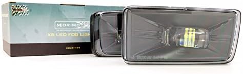 2007-2016 Chevrolet Silverado Square Morimoto Projector LED Clear Fog Light replacement Clear Lens 5500K