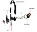 Laud Sports Bluetooth Wireless In-Ear Headphones - Premium HD Sound - Noise Cancelling Stereo Headset + Mic & Controls - Sweatproof Earphones - For Gym Workouts, Running - Galaxy Note 9 (Red/Black)