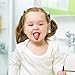 Tongue Cleaner by Ashtonbee (6-Piece) - High-Quality Plastic, Gentle Bacteria Inhibiting Scraper, Easy to Use Antimicrobial Sweeper, Colours May Vary, Maintain a Healthy Mouth Today!