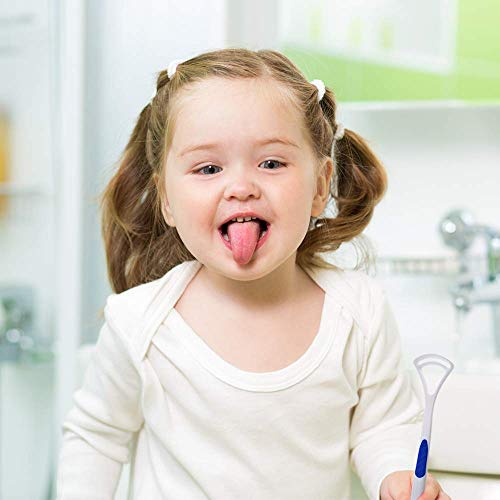 Tongue Cleaner Scraper, High-Quality Plastic Tongue Scrubber for Kids and Adults, 6-Pack - Thumbnail 5