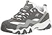 Skechers Sport Women's D'Lites 2.0 Under Control Fashion Sneaker, Gray/White, 10 M US