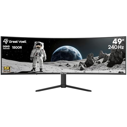 Great Voell Curved Ultrawide Gaming Monitor