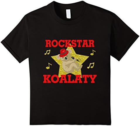 unisex-child Rockstar Koalaty Singing Party Animal 10 Black